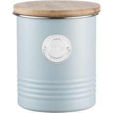 Typhoon Blue Coffee Storage Tin