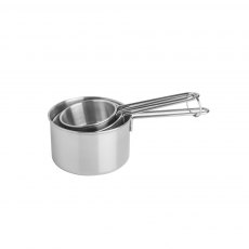S/3 Stainless Steel Measuring Cups