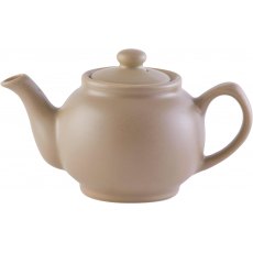Price & Kensington Matt Taupe 2 Cup Teapot