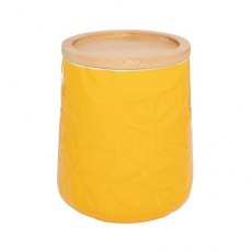 Catherine Lansfield Inga Storage Jar Yellow