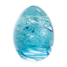 Caithness Paperweight - Blessings Aqua
