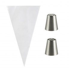 Mason Cash Nozzles And Disposable Piping Bags S/2