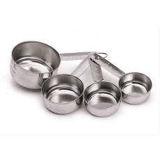 Kitchen Craft S/S 4pc Measuring Cup Set
