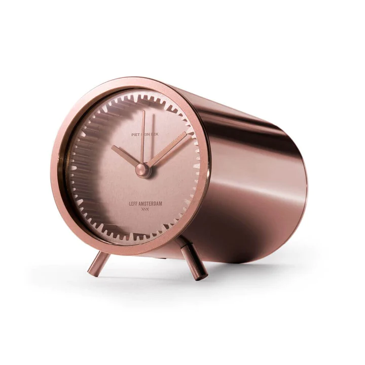 Leff Amsterdam Tube Clock Copper
