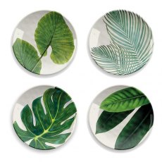 Amazon Floral Side & Salad Plate Set of 4