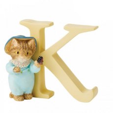 Tom Kitten Ornament - Letter K