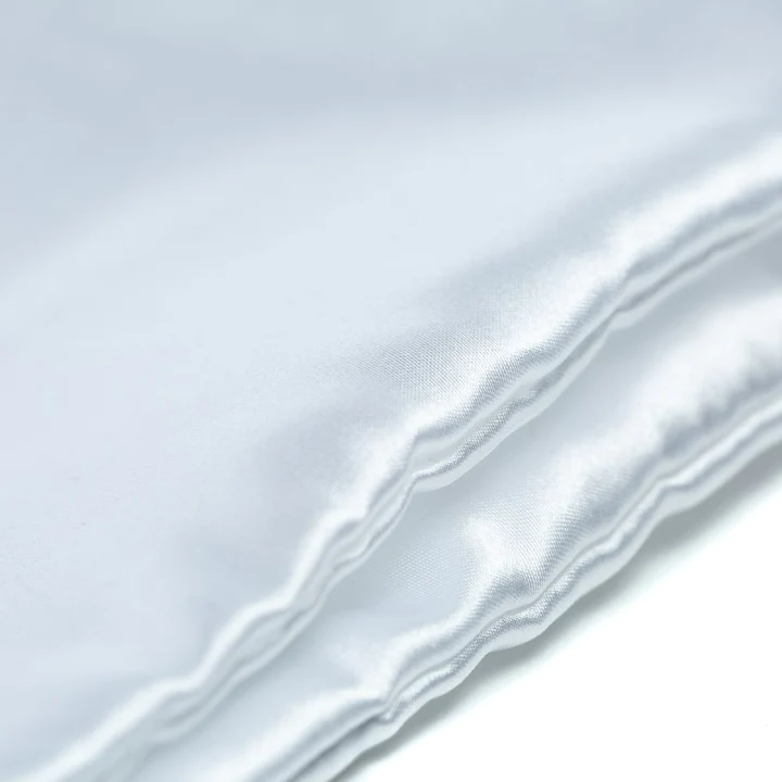 Danielle Creations White Satin Pillowcase