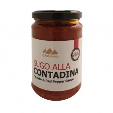OrtoSalento Sugo Alla Contadina (Tomato & Red Pepper Sauce) 280g