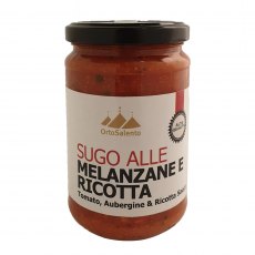 OrtoSalento Sugo Alla Melanzane E Ricotta (Tomato, Ricotta & Aubergine Sauce) 280g