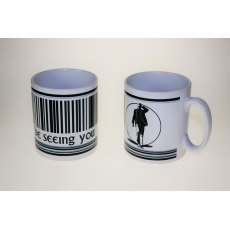 Prisoner Barcode Mug 'Be Seeing You'