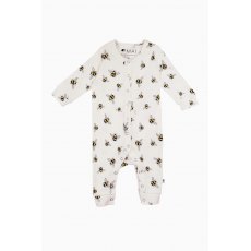 White Tail Bumble Bee Romper
