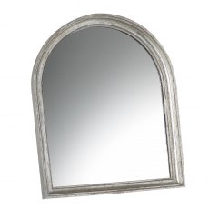 Canterbury Mirror Antique Silver 155x25mm
