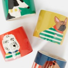 Joules Brightside Dog Egg Cups S/4