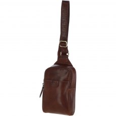 Ashwood Leather Sling Bag - Chestnut Tan