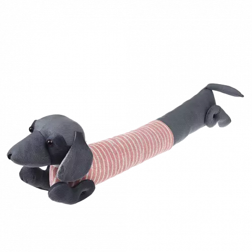 Sausage Dog Draught Excluder - Pink