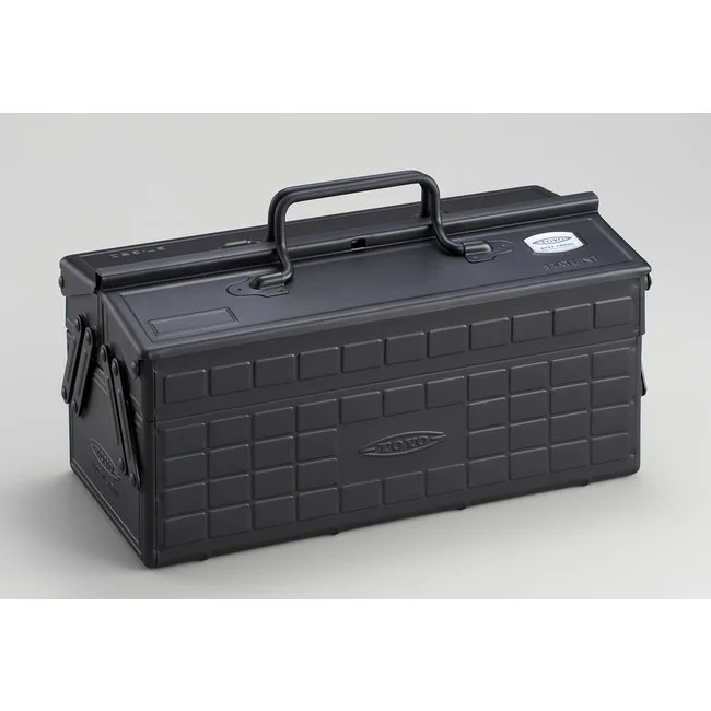 Toyo Steel Cantilever Toolbox Black ST-350