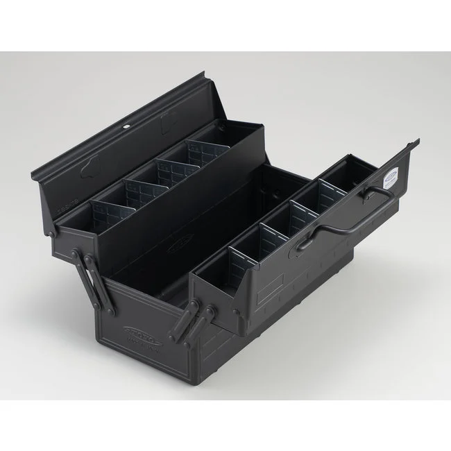Toyo Steel Cantilever Toolbox Black ST-350