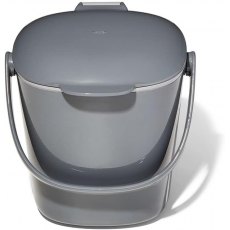 OXO Good Grips Easy Clean Compost Bin Charcoal 2.83L