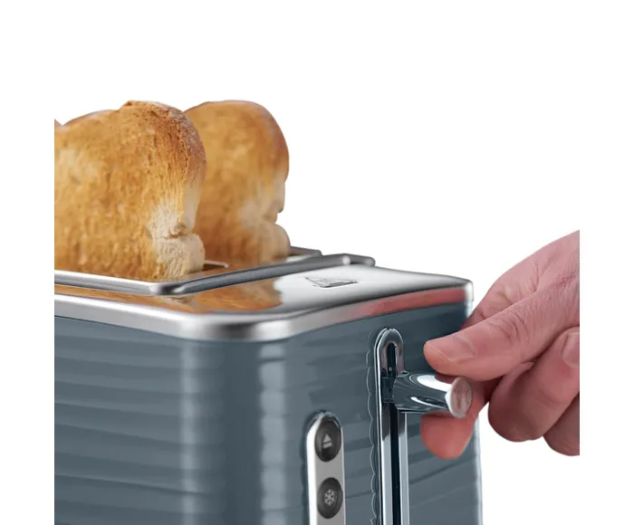 Russell Hobbs Inspire Grey 2 Slice Toaster