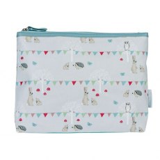 Oilcloth Washbag Woodland Party