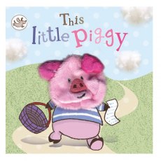 Little Learners - This Little Piggy Finger Puppet Book (Board book)