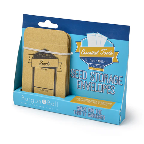 Burgon & Ball Seed Storage Envelopes Pack of 12