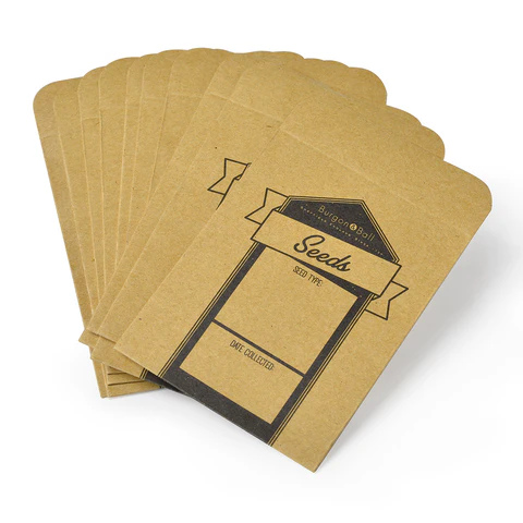 Burgon & Ball Seed Storage Envelopes Pack of 12