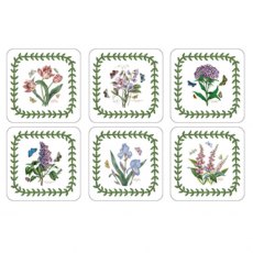 Botanic Garden Square Coasters Pimpernel Set Of 6