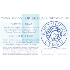 A Night's Stay For 2 Portmeirion Gift Voucher