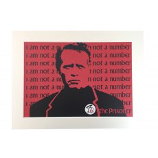 The Prisoner Mounted Print - I Am Not A Number