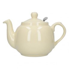 London Pottery Ivory Farmhouse Filter Teapot