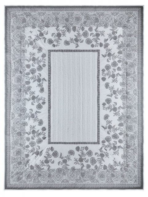 Fat Face Fat Face Tapestry Throw Tile Grey 150x200cm