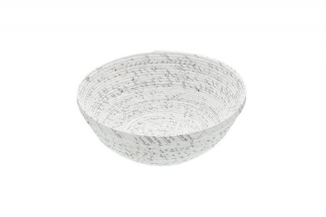 Natural Elements Recycled Paper Bowl
