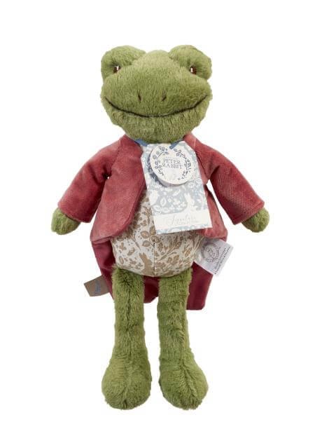 Peter Rabbit Jeremy Fisher Deluxe Soft Toy Signature Collection