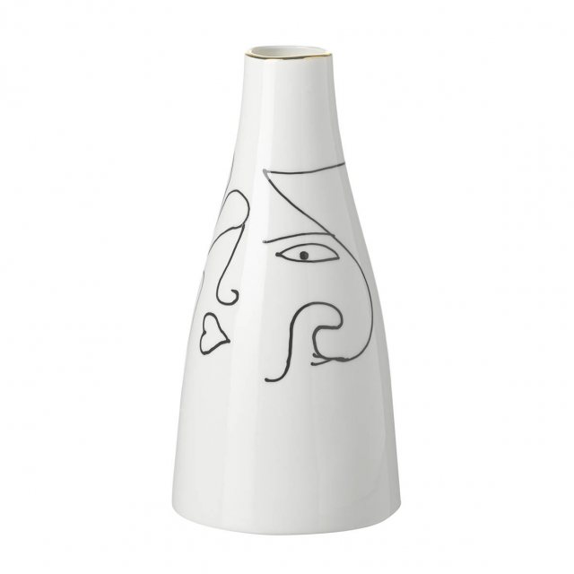 Parlane International Collette Vase Ceramic White