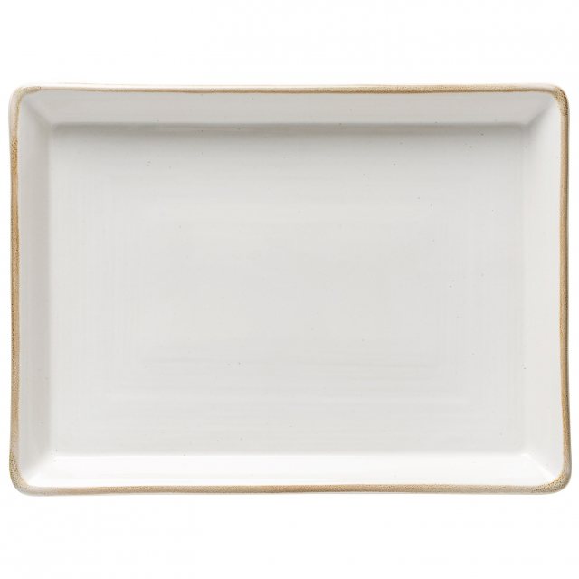 ECP Designs Limited Sardegna White Rectangular Platter 45cm