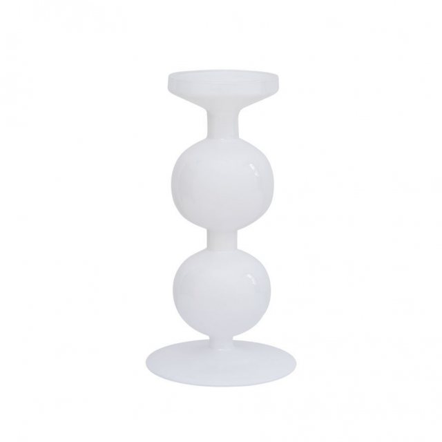 Urban Nature Culture Candle Holder Recycled Glass Bulb 25cm