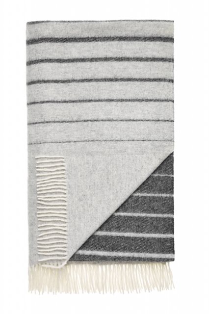 Portmeirion Hercules Merino Wool Throw - Grey