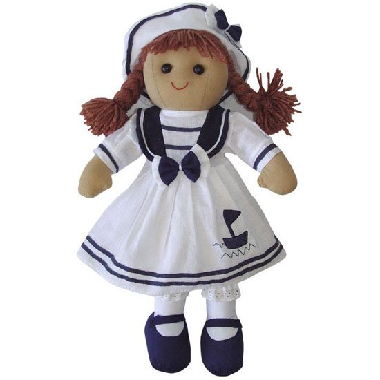 Powell Craft Rag Doll Sailor Girl