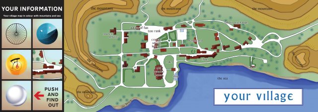 The Prisoner Prisoner Village Map