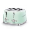 SMEG Four Slice Toaster - Pastel Green