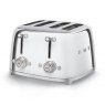 SMEG Four Slice Toaster - Stainless Steel