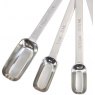 MasterClass Stainless Steel 6 Piece Measuring Spoon Set