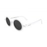 Newgate Moley Sunglasses Matte White/Black