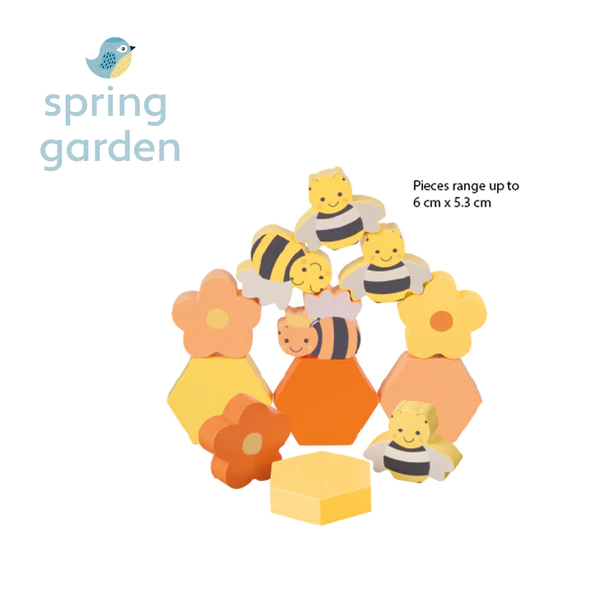 Orange Tree Toys Stacking Honey Bees