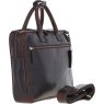 Ashwood Leather Laptop Briefcase Bag Brown