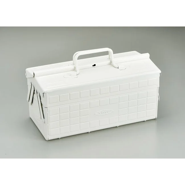 Toyo Steel Cantilever Toolbox White