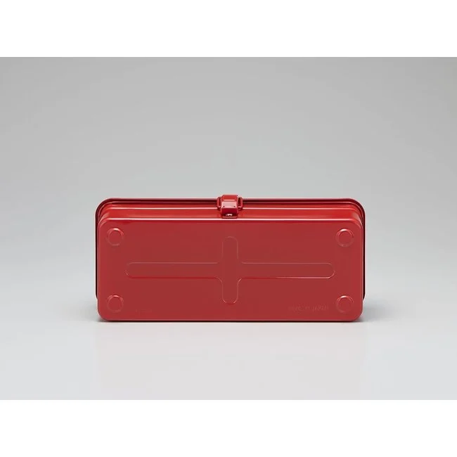 Toyo Steel Trunk Shape Toolbox Red