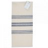 Pure Belgian Linen Tea Towel Blue Stripe