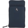 Ashwood Leather Phone Bag Navy X-31